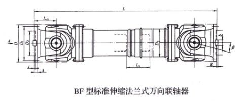 標準伸縮法蘭式萬向聯(lián)軸器